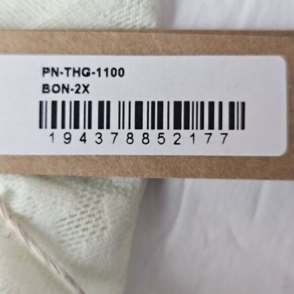 SKIMS FLOCKED LOGO PANTY NWT - Picture 6 of 10